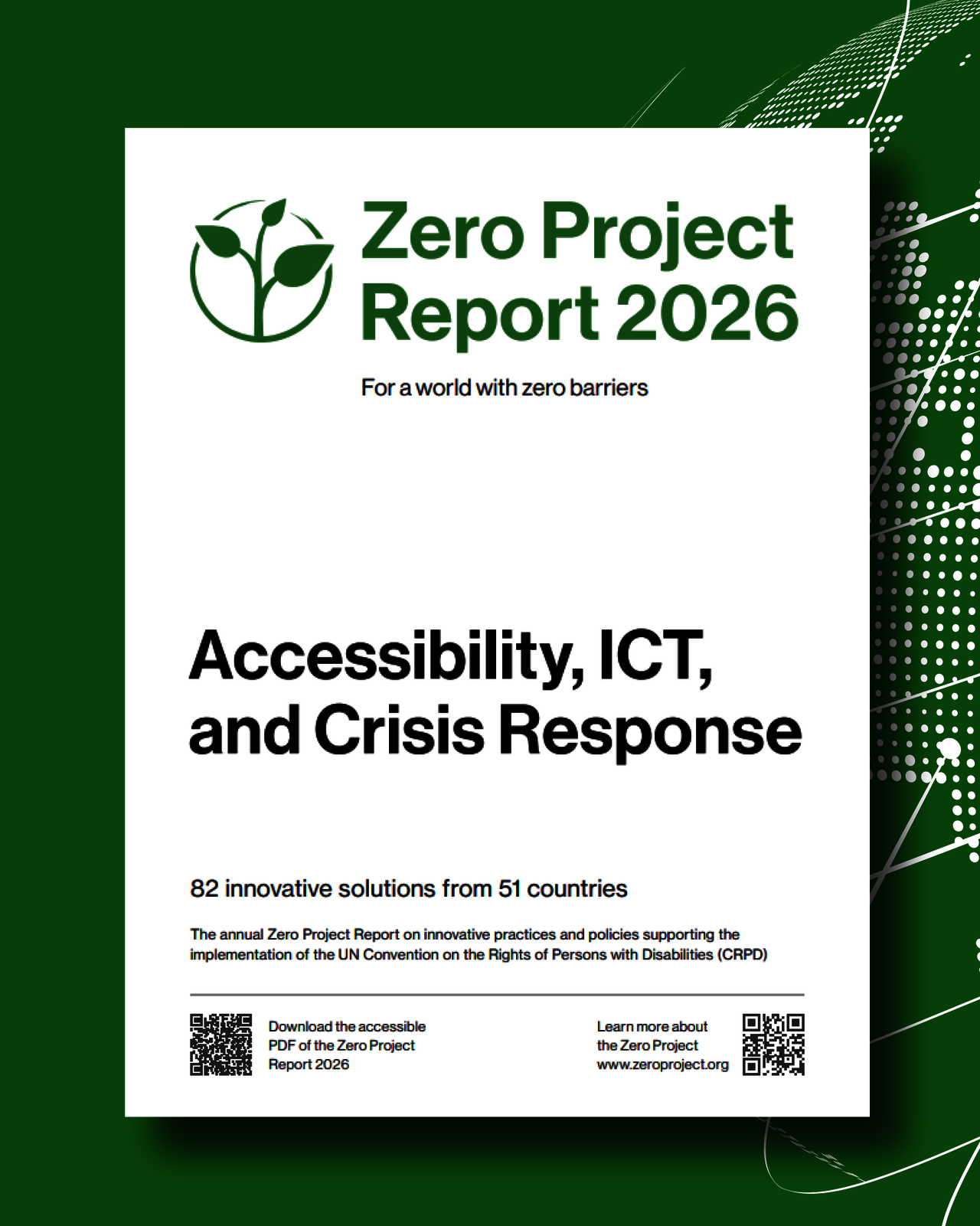 Zero Reported Research Publications | For a world with zero barriers | Zero Project